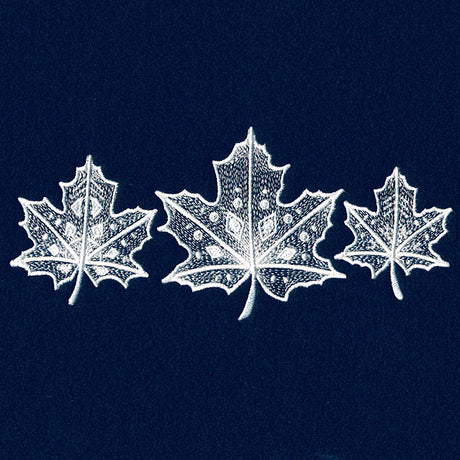 Autumn Maple Leaf Trio
