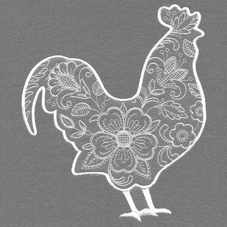 Lively Petals Rooster