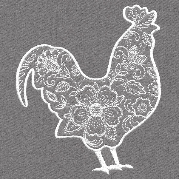 Lively Petals Rooster