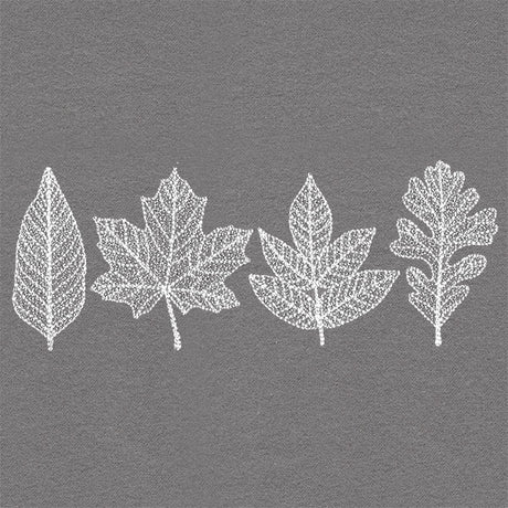 Simple Fall Leaves Border