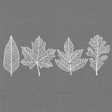 Simple Fall Leaves Border