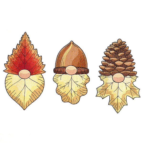 Elements of Autumn Gnome Trio