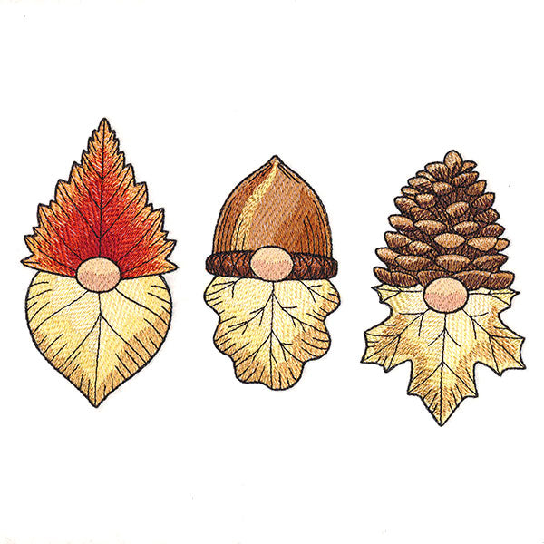 Elements of Autumn Gnome Trio