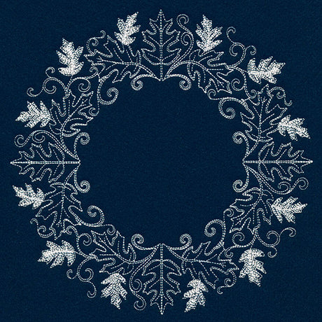 Splendid Oak Leaves Wreath