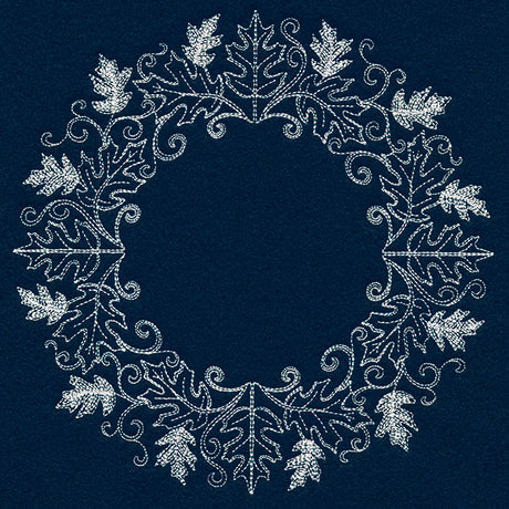 Splendid Oak Leaves Wreath