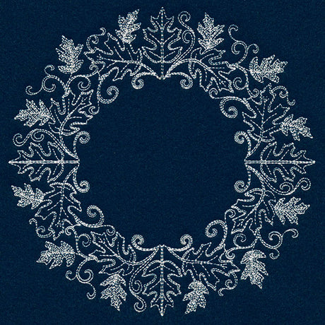 Splendid Oak Leaves Wreath