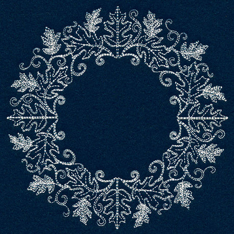 Splendid Oak Leaves Wreath