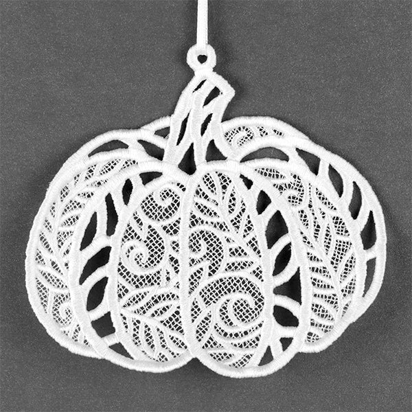 Fall Favorites - Pumpkin (Lace) – Embroidery Library
