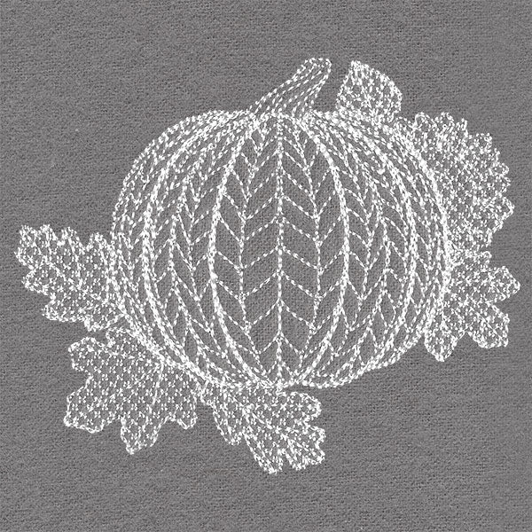 Fall Time Pumpkin (Trapunto)