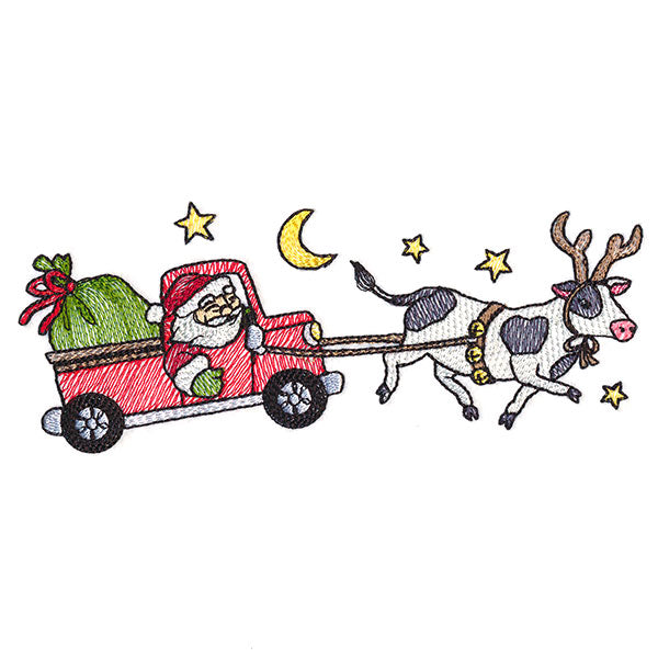 Country Cruising Santa