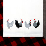 Merry Fun Chicken Border