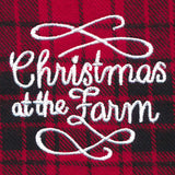 Christmas at the Farm Jar Topper