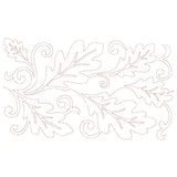 Spiraling Oak Leaves (Edge-to-Edge Quilting)