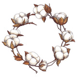 Cozy Cotton Wreath