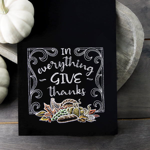 In Everything Give Thanks Chalkboard