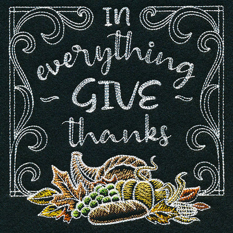 In Everything Give Thanks Chalkboard