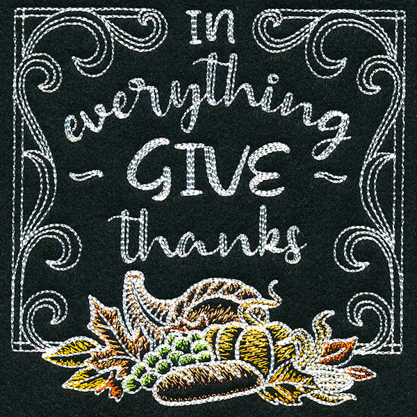 In Everything Give Thanks Chalkboard