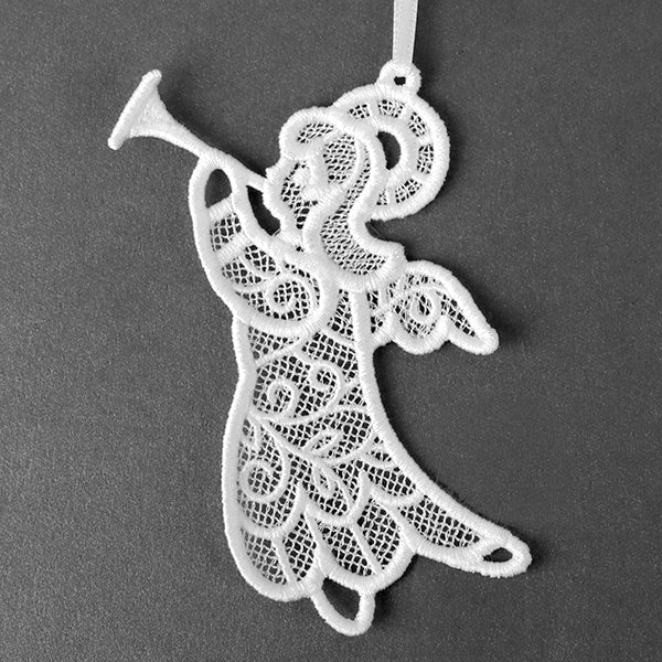 Christmas Nativity Treasures - Angel (Lace)