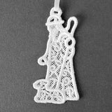 Christmas Nativity Treasures - Shepherd (Lace)