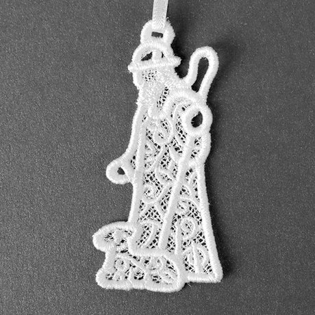 Christmas Nativity Treasures - Shepherd (Lace)