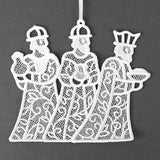 Christmas Nativity Treasures - Three Wise Men (Lace)
