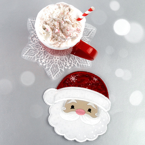 Falling Snowflake Doily (Organza)