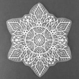 Falling Snowflake Doily (Organza)