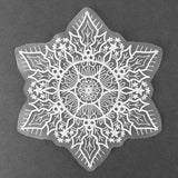 Falling Snowflake Doily (Organza)