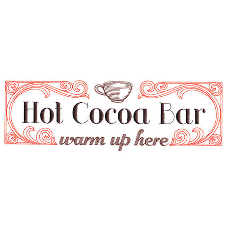 Hot Cocoa Bar