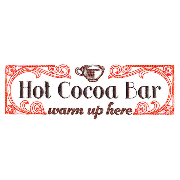 Hot Cocoa Bar