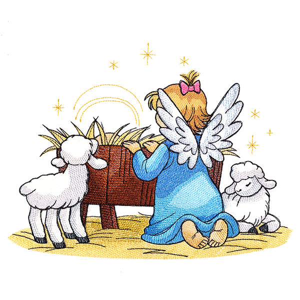 Little Christmas Angel and Friends