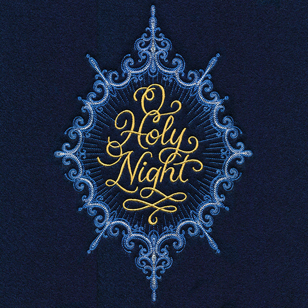 Calligraphic O Holy Night