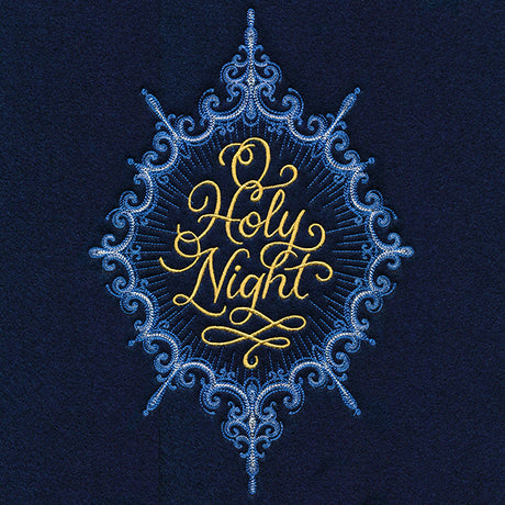 Calligraphic O Holy Night