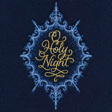 Calligraphic O Holy Night