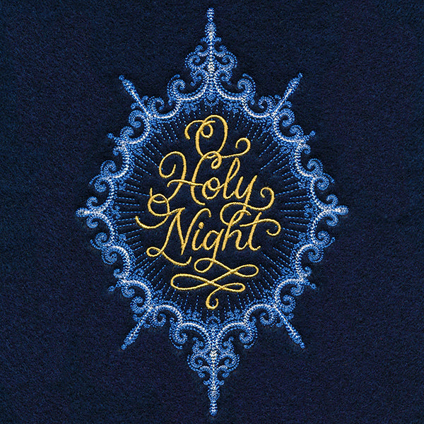Calligraphic O Holy Night