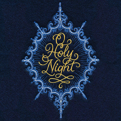 Calligraphic O Holy Night