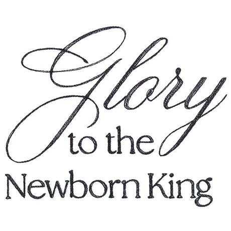 Glory to the Newborn King Script
