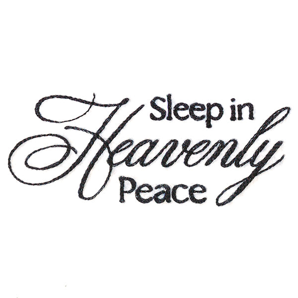 Sleep in Heavenly Peace Script