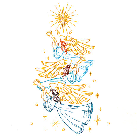 Trumpeting Angels Tree