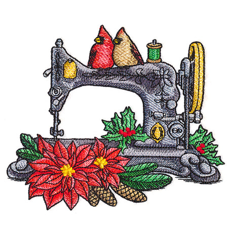 A Stitch of Christmas Cheer Sewing Machine