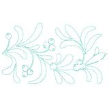 Christmas Wishes - Mistletoe (Edge-to-Edge Quilting)