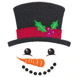 Festive Snowman Face