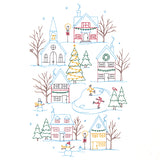 Snowy Christmas Village