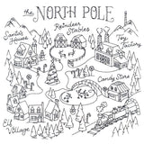 The North Pole Map