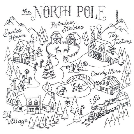 The North Pole Map