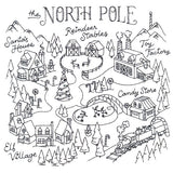 The North Pole Map