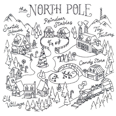 The North Pole Map
