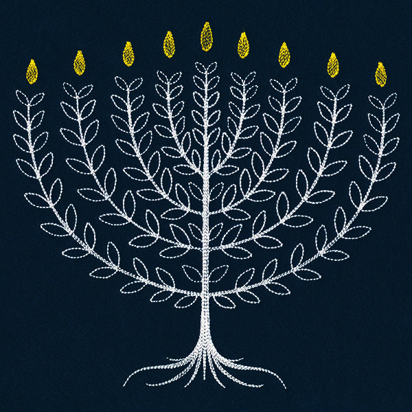 Menorah in Botanicals