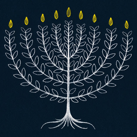 Menorah in Botanicals