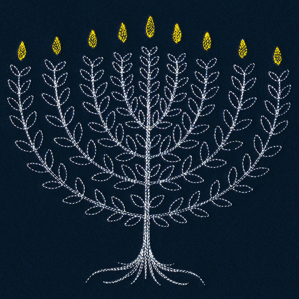 Menorah in Botanicals